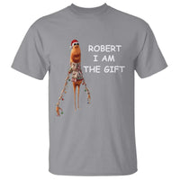 Funny Marcus the Worm in Ugly Christmas Sweater T Shirt Robert I Am the Gift Meme Holiday Humor - Wonder Print Shop