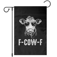 Funny F-Cow-F Cow Attitude Meme Garden Flag Subtle Sass Farm Fresh Humor - Wonder Print Shop