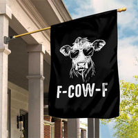 Funny F-Cow-F Cow Attitude Meme Garden Flag Subtle Sass Farm Fresh Humor - Wonder Print Shop