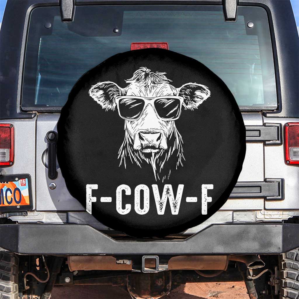 Funny F-Cow-F Cow Attitude Meme Spare Tire Cover Subtle Sass Farm Fresh Humor - Wonder Print Shop