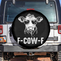 Funny F-Cow-F Cow Attitude Meme Spare Tire Cover Subtle Sass Farm Fresh Humor - Wonder Print Shop