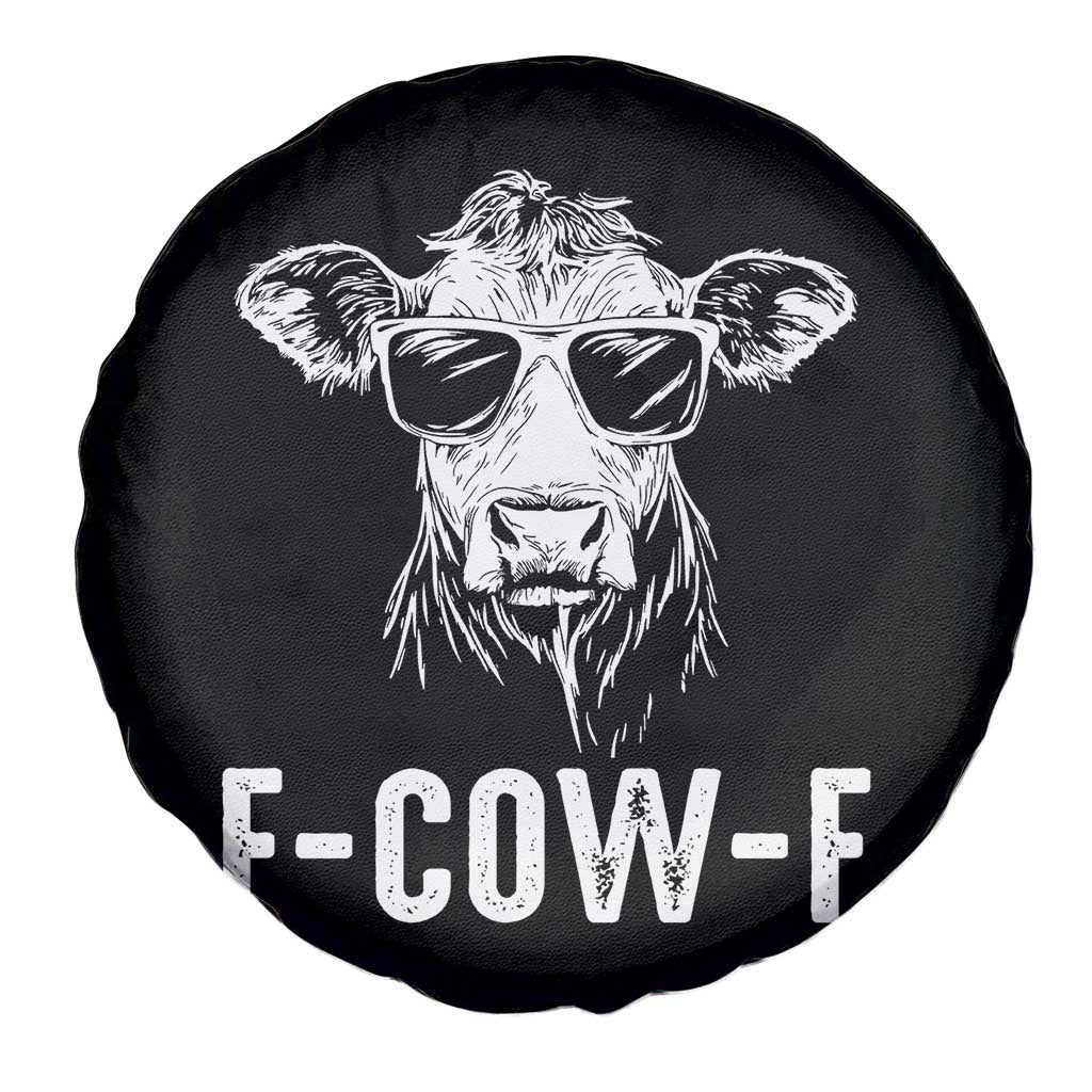 Funny F-Cow-F Cow Attitude Meme Spare Tire Cover Subtle Sass Farm Fresh Humor - Wonder Print Shop