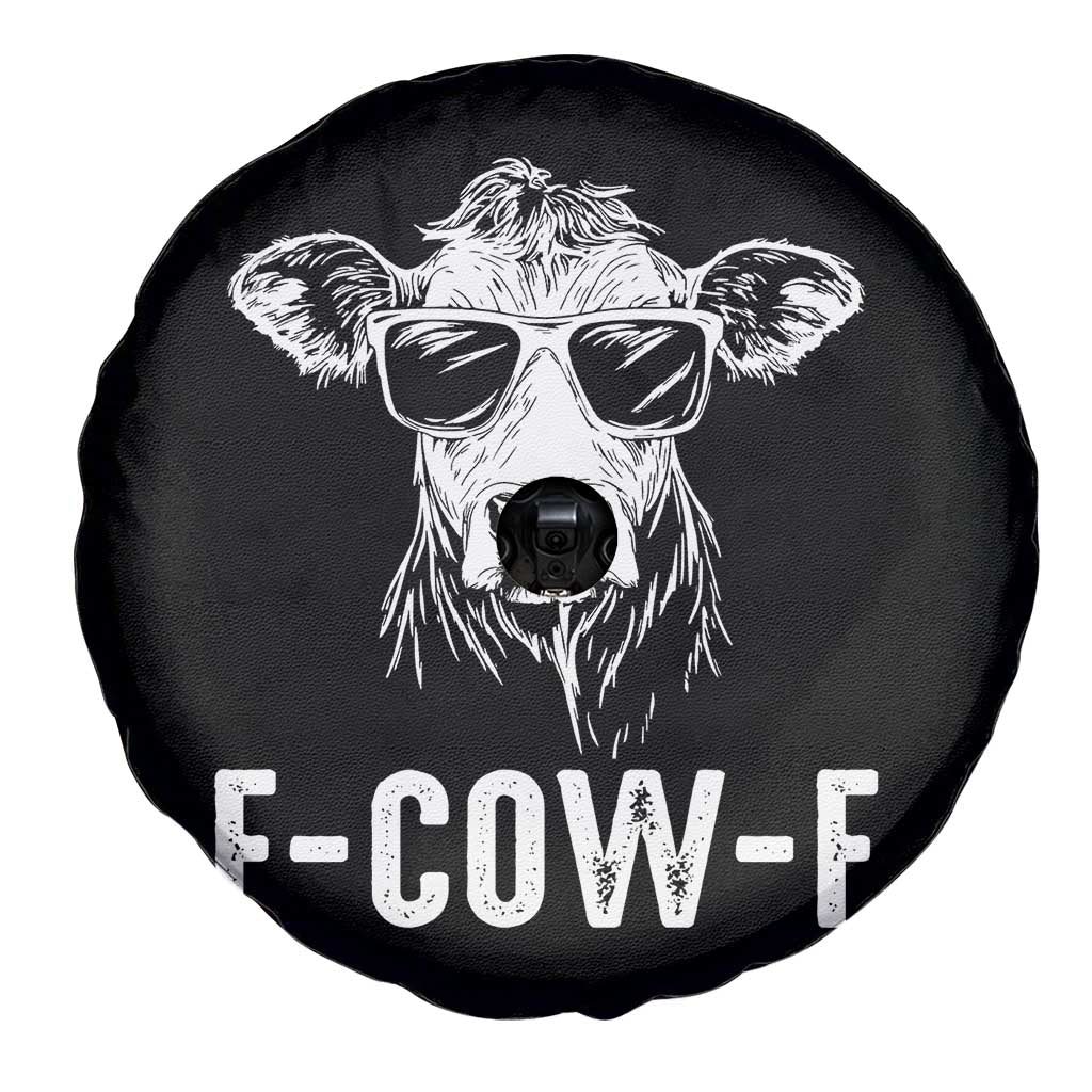 Funny F-Cow-F Cow Attitude Meme Spare Tire Cover Subtle Sass Farm Fresh Humor - Wonder Print Shop