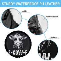 Funny F-Cow-F Cow Attitude Meme Spare Tire Cover Subtle Sass Farm Fresh Humor - Wonder Print Shop
