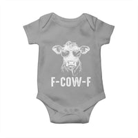 Funny F-Cow-F Cow Attitude Meme Baby Onesie Subtle Sass Farm Fresh Humor - Wonder Print Shop