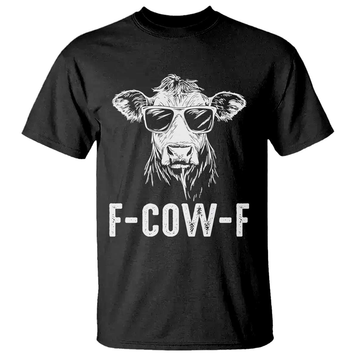 Funny F-Cow-F Cow Attitude Meme T Shirt Subtle Sass Farm Fresh Humor - Wonder Print Shop