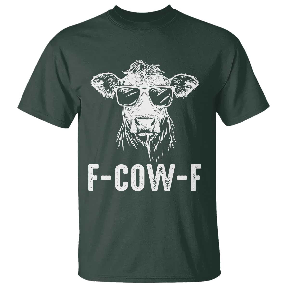 Funny F-Cow-F Cow Attitude Meme T Shirt Subtle Sass Farm Fresh Humor - Wonder Print Shop