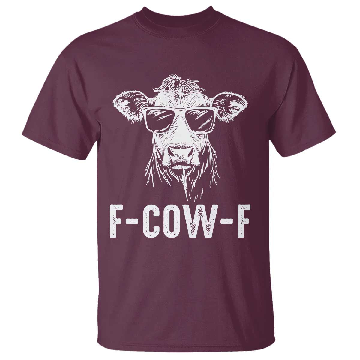 Funny F-Cow-F Cow Attitude Meme T Shirt Subtle Sass Farm Fresh Humor - Wonder Print Shop