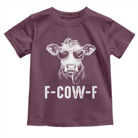 Funny F-Cow-F Cow Attitude Meme Toddler T Shirt Subtle Sass Farm Fresh Humor - Wonder Print Shop