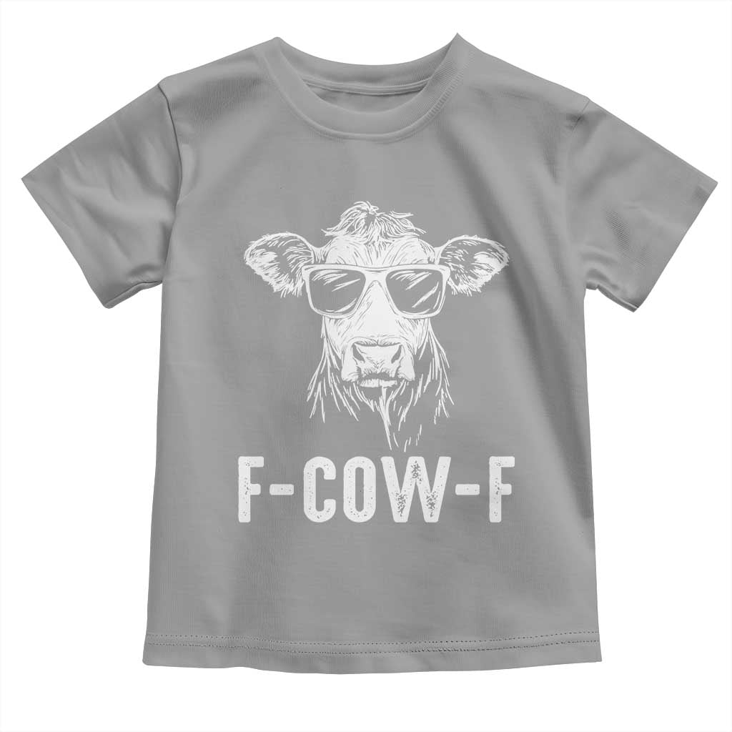 Funny F-Cow-F Cow Attitude Meme Toddler T Shirt Subtle Sass Farm Fresh Humor - Wonder Print Shop