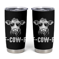 Funny F-Cow-F Cow Attitude Meme Tumbler Cup Subtle Sass Farm Fresh Humor - Wonder Print Shop