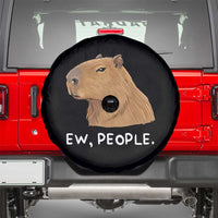 Anti Social Capybara Meme Spare Tire Cover Ew People Sarcastic Funny Introvert Gift - Wonder Print Shop