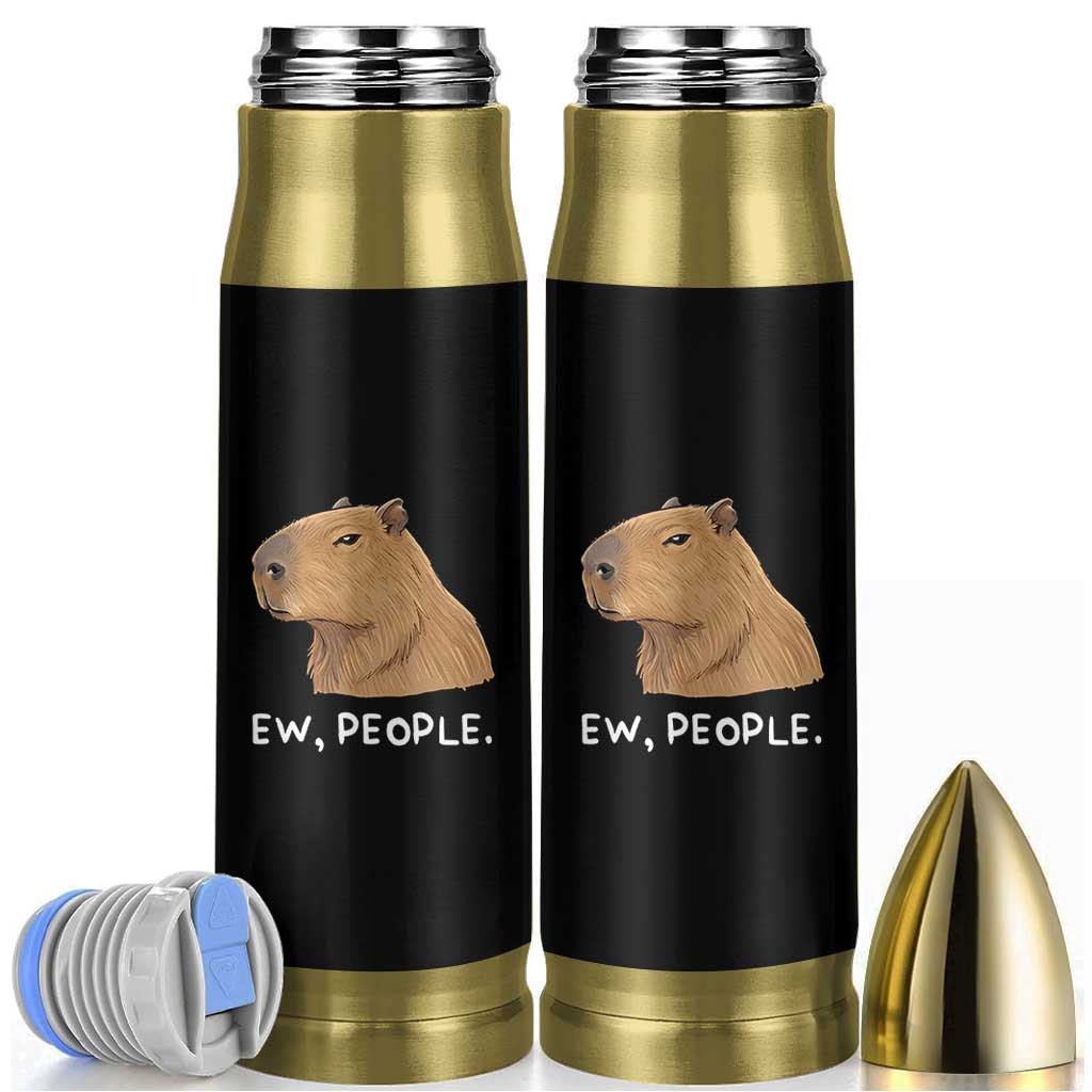 Anti Social Capybara Meme Bullet Tumbler Ew People Sarcastic Funny Introvert Gift - Wonder Print Shop