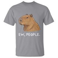 Anti Social Capybara Meme T Shirt Ew People Sarcastic Funny Introvert Gift - Wonder Print Shop