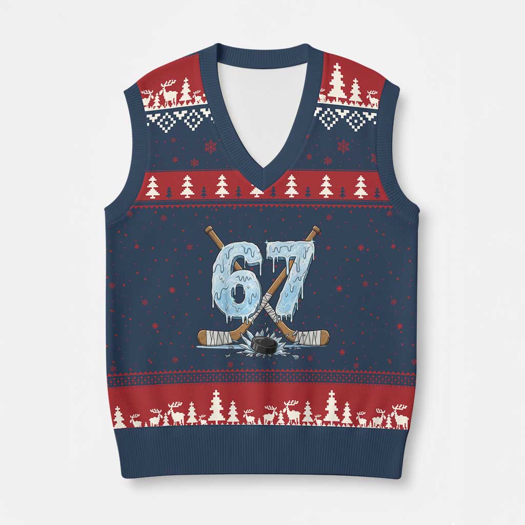 Anti Social Capybara Meme V-Neck Knit Sweater Vest Ew People Sarcastic Funny Introvert Gift - Wonder Print Shop