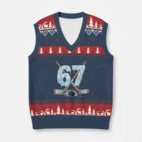 Anti Social Capybara Meme V-Neck Knit Sweater Vest Ew People Sarcastic Funny Introvert Gift - Wonder Print Shop