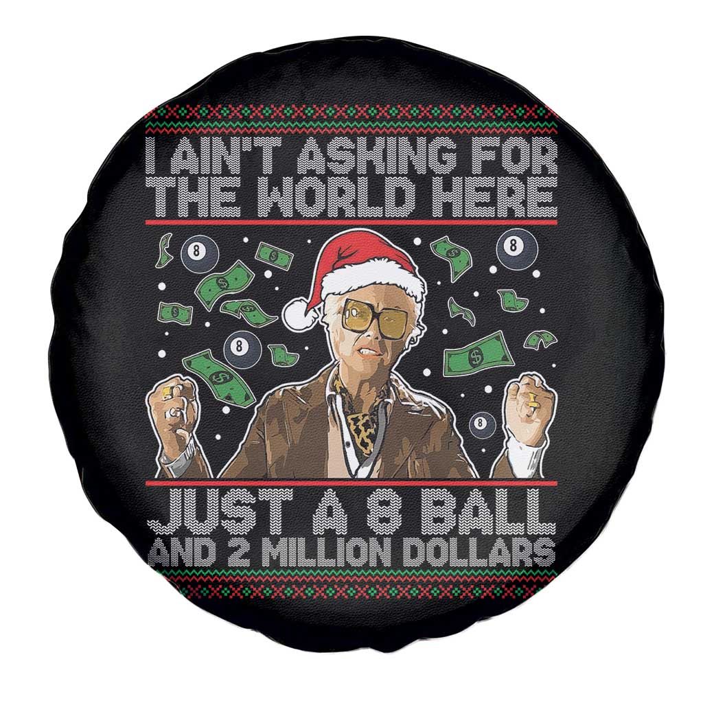 Funny Billy Wish Meme Just A 8 Ball and 2 Million Dollars Spare Tire Cover Baby Uncle Ain't Asking for The World - Wonder Print Shop