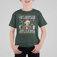 Funny Billy Wish Meme Just A 8 Ball and 2 Million Dollars T Shirt For Kid Baby Uncle Ain't Asking for The World - Wonder Print Shop