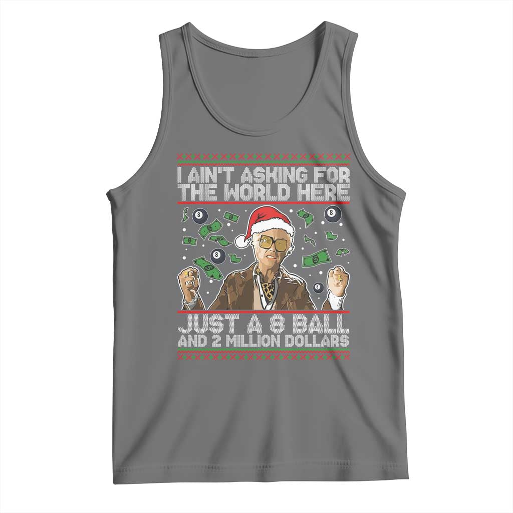 Funny Billy Wish Meme Just A 8 Ball and 2 Million Dollars Tank Top Baby Uncle Ain't Asking for The World - Wonder Print Shop