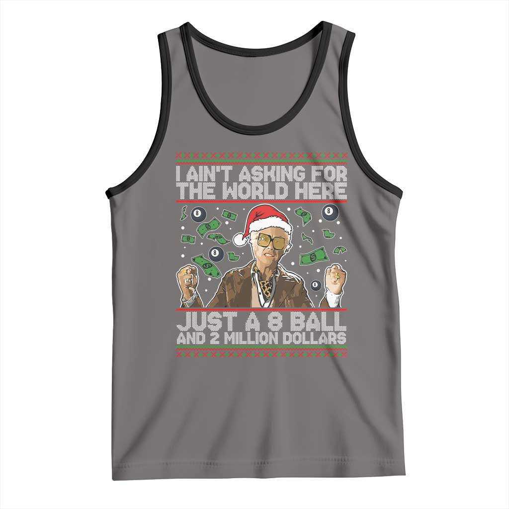 Funny Billy Wish Meme Just A 8 Ball and 2 Million Dollars Tank Top Baby Uncle Ain't Asking for The World - Wonder Print Shop