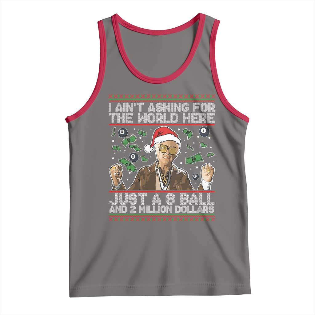 Funny Billy Wish Meme Just A 8 Ball and 2 Million Dollars Tank Top Baby Uncle Ain't Asking for The World - Wonder Print Shop