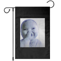 Funny Tuff Baby Giggling Meme Garden Flag Viral AI Niche Baby Holding Laugh Photo - Wonder Print Shop
