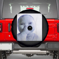 Funny Tuff Baby Giggling Meme Spare Tire Cover Viral AI Niche Baby Holding Laugh Photo - Wonder Print Shop