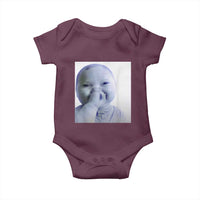 Funny Tuff Baby Giggling Meme Baby Onesie Viral AI Niche Baby Holding Laugh Photo - Wonder Print Shop