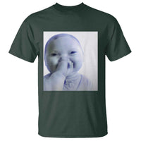 Funny Tuff Baby Giggling Meme T Shirt Viral AI Niche Baby Holding Laugh Photo - Wonder Print Shop