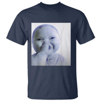Funny Tuff Baby Giggling Meme T Shirt Viral AI Niche Baby Holding Laugh Photo - Wonder Print Shop