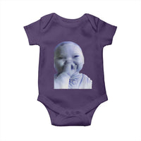 Funny Tuff Baby Giggling Meme Baby Onesie Viral AI Niche Baby Holding Laugh Face - Wonder Print Shop