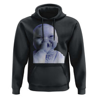 Funny Tuff Baby Giggling Meme Hoodie Viral AI Niche Baby Holding Laugh Face - Wonder Print Shop