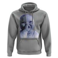 Funny Tuff Baby Giggling Meme Hoodie Viral AI Niche Baby Holding Laugh Face - Wonder Print Shop