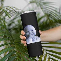 Funny Tuff Baby Giggling Meme Skinny Tumbler Viral AI Niche Baby Holding Laugh Face - Wonder Print Shop