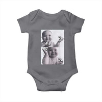 Funny Tuff Baby 67 Meme Baby Onesie Viral AI Niche Baby Six Seven Hand Gesture - Wonder Print Shop