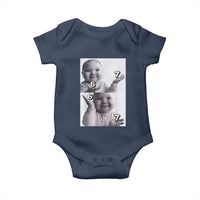 Funny Tuff Baby 67 Meme Baby Onesie Viral AI Niche Baby Six Seven Hand Gesture - Wonder Print Shop