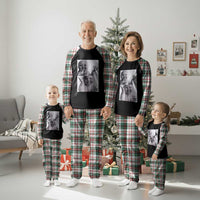 Funny Tuff Baby 67 Meme Plaid Pajama Set Viral AI Niche Baby Six Seven Hand Gesture - Wonder Print Shop