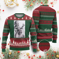 Funny Tuff Baby 67 Meme Ugly Christmas Sweater Viral AI Niche Baby Six Seven Hand Gesture - Wonder Print Shop