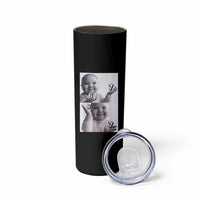 Funny Tuff Baby 67 Meme Skinny Tumbler Viral AI Niche Baby Six Seven Hand Gesture - Wonder Print Shop