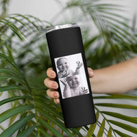 Funny Tuff Baby 67 Meme Skinny Tumbler Viral AI Niche Baby Six Seven Hand Gesture - Wonder Print Shop