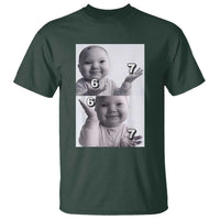 Funny Tuff Baby 67 Meme T Shirt Viral AI Niche Baby Six Seven Hand Gesture - Wonder Print Shop