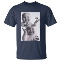 Funny Tuff Baby 67 Meme T Shirt Viral AI Niche Baby Six Seven Hand Gesture - Wonder Print Shop