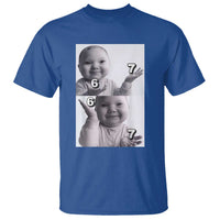 Funny Tuff Baby 67 Meme T Shirt Viral AI Niche Baby Six Seven Hand Gesture - Wonder Print Shop