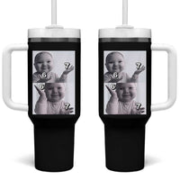 Funny Tuff Baby 67 Meme Tumbler With Handle Viral AI Niche Baby Six Seven Hand Gesture - Wonder Print Shop
