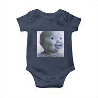 Funny Tuff Baby Side Eye Meme Baby Onesie Viral AI Niche Baby Face Reaction - Wonder Print Shop