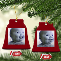 Funny Tuff Baby Side Eye Meme Ceramic Ornament Viral AI Niche Baby Face Reaction - Wonder Print Shop