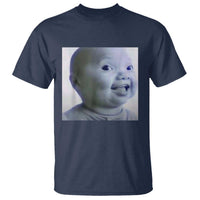 Funny Tuff Baby Side Eye Meme T Shirt Viral AI Niche Baby Face Reaction - Wonder Print Shop