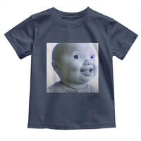 Funny Tuff Baby Side Eye Meme Toddler T Shirt Viral AI Niche Baby Face Reaction - Wonder Print Shop