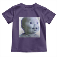 Funny Tuff Baby Side Eye Meme Toddler T Shirt Viral AI Niche Baby Face Reaction - Wonder Print Shop
