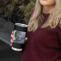 Funny Tuff Baby Side Eye Meme Tumbler Cup Viral AI Niche Baby Face Reaction - Wonder Print Shop